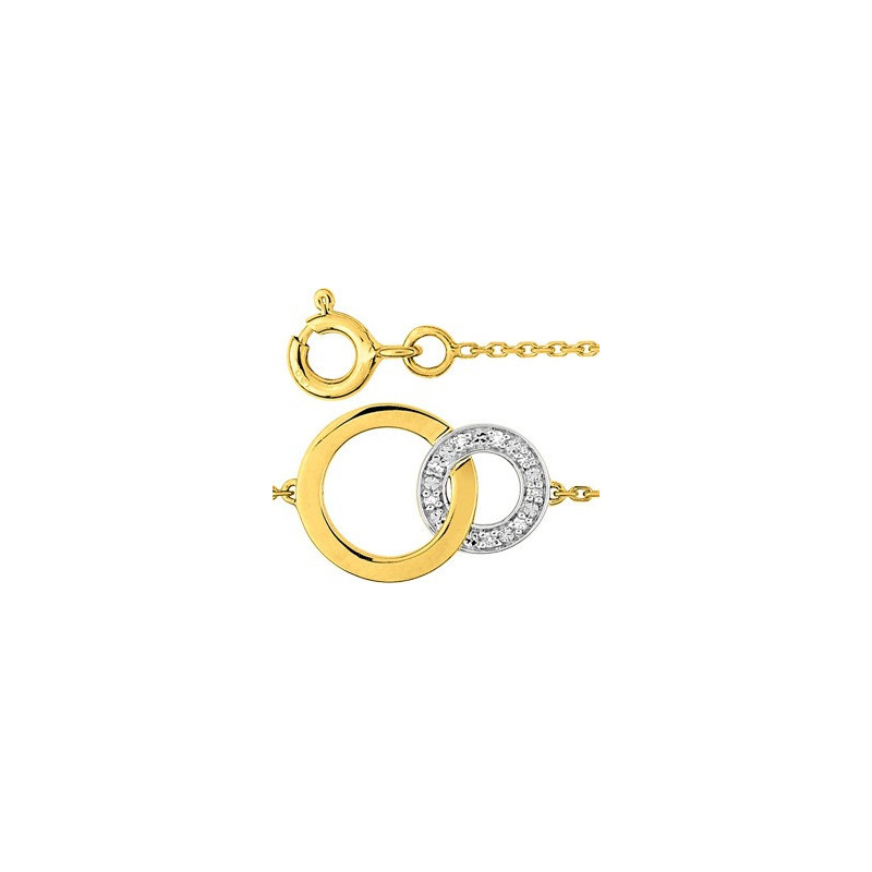Bracelet Or 750/1000e  Diamants