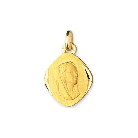 Médaille or Jaune 750/100e Vierge