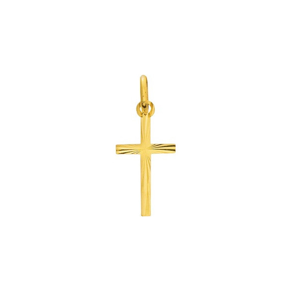 Croix Or jaune 750/1000ème