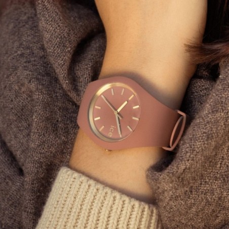 Montre Ice Watch Glam Brushed - Fall Rose