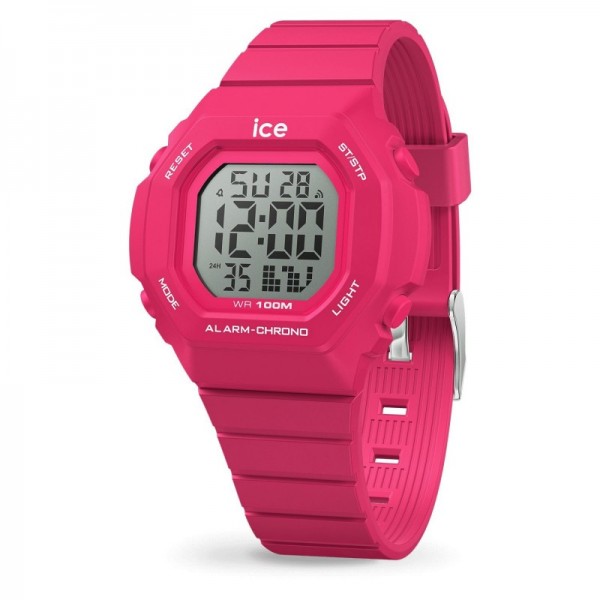 Montre ICE digit ultra - Pink - Small